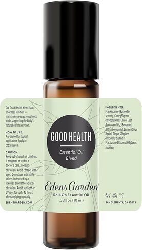 Edens Garden Eucalyptus- Globulus Essential Oil, 100% Pure & Natural Premium Best Recipe Therapeutic Aromatherapy Essential Oil, Pre-Diluted 10 ml Roll-On in Saudi Arabia