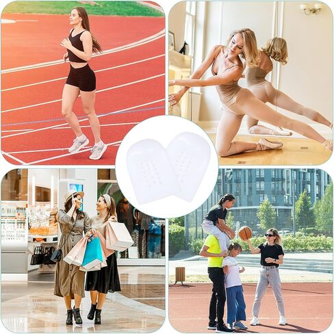 Silicone Toe Protectors 20 Packs Gel Toe Caps Breathable Big Toe Caps Silicone Toe Covers for Women Men Provides Relief from Missing Or Ingrown Toenails Corns Blisters Hammer Toes Reduce Friction in Saudi Arabia