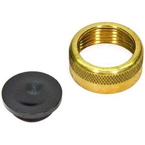 Viega ManaBloc V5036.10 Brass PEX Supply Cap, 1"