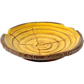 Decorative Bowl - Artificial Tree Stump Decorative Tray, Jewelry Dish Tray, Resin Tray, Trinket Tray, Decorative Plate, Ring Dish, Key Bowl for Entrance Table,Handicraft Bowls for Home Decor
