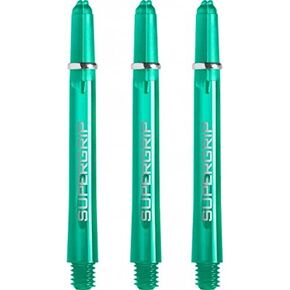 Art Attack Harrows Supergrip Tweenie Dart Shafts, Polycarbonate Stems, Machined Rings, Jade (3 Sets)