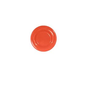 FSE CR005RD Plate, 5-1/2" dia., round, wide rim, Pack of 12