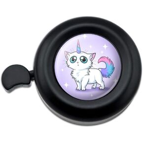 GRAPHICS & MORE Cat Unicorn Bicycle Handlebar Bike Bell