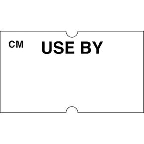 ملصق DayMark Date Coder القابل للتجميد، "USE BY"، لمسدس تحديد خط واحد DM3 SpeedyMark 10، أبيض (عبوة من 8 بكرات) in Kuwait