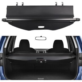 Cargo Cover for 2018 2019 2020 2021 2022 2023 2024 Subaru Crosstrek Impreza Accessories Trunk Shade Luggage Security Cover (Not Fit for Plug-in and Hybrid)