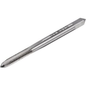 uxcell Thread Milling Tap 8-32 UNC, M42 HSS (High Speed Steel) Uncoated 3 Straight Flutes Machine Screw Threading Tap 2B Tolerance Grade