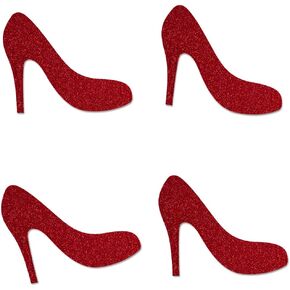 High Heel Cut-outs, 12-Pack Table Topper Wedding Engagement Party Decorations