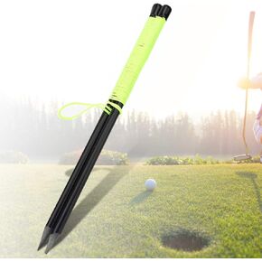 SUNGOOYUE Swing Putting String Stick Alignment Stick Fiberglass Stick, Swing Putting String Stick Swing Trainers