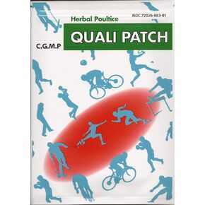 Quali Patch - Quali Herbal Poultice Pain Relief Patch - 10 Pack - 3 Sheets Per Pack