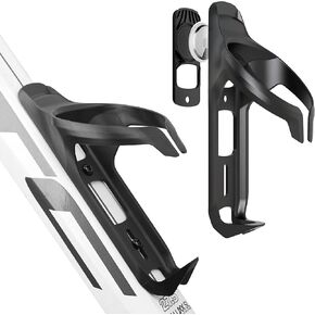 Bicycle Bottle Cage with Stealth Air Tag Storage, Dual Side Loading, IPX7 Waterproof, Durable, Bike Water Bottle Mount