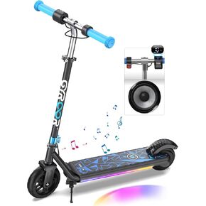 Gyroor H30 Max Electric Scooter for Kids, LED Dispaly, 150W Powerful Motor, Dual Brake System, Adjustable Height and Speed, Best Presents for Kids
