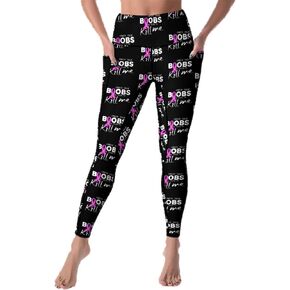 Women's High Waisted Leggings with Pockets Tummy Control Yoga Pants for Athletic Workout