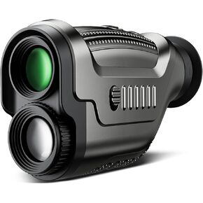 Golf Range Finder, Golf Rangefinder with Slope, 1200Yards Laser Rrange Finder for Golfing, 7X Magnification with Flag Locking Vibration, Rechargeable Range Finders with Magnet Stripe Black