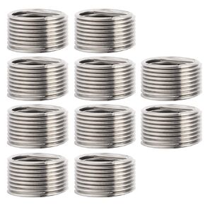 Pack of 10 Helicoils,Stainless Steel Wire Thread Repair Insert Assortment Thread Inserts M16 X 1.5 X 1D Thread Repair Tool