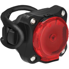 LEZYNE Zecto Drive Max Bicycle USB Rechargeable IPX7 Waterproof LED Rear Light w/Multiple Solid & Flash Modes | Silicone Rubber Mounting Strap Included - 250/400 Lumens Options