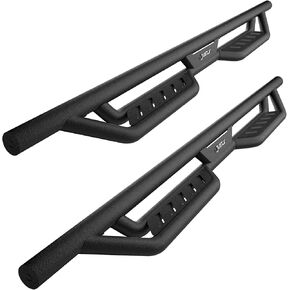 Running Boards Replacement for 2019-2023 Dodge Ram 1500 Crew Cab (excl. 19-23 Classic),Double-Layer Black Sand Texture Coating Side Steps Nerf Bars