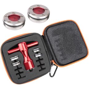 OGECLF 4pcs/set Red Golf Weights Kit for Titleist Scotty Cameron Newport, Phantom, Futura, GoLo, California Putters 5g 10g 15g 20g 25g 30g 35g 40g 45g for Option