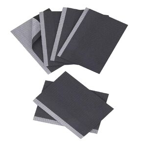 Dental Bibs 500 PCS Disposable Dental Bibs 3 Ply Waterproof Tattoo Bibs for Dentist Clinic Nail Salon Tattoo Shop 13"x18" Black