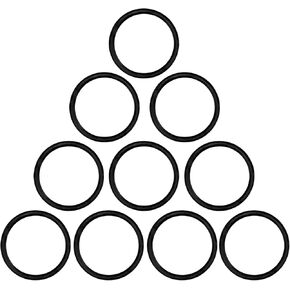 DERNORD 4" Tri Clamp EPDM Sanitary Gasket Fits Tri-Clover Type Ferrule (Pack of 15)