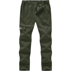 Women's Hiking Pants Lightweight Stretch Quick Drying UPF 50 Camping Travel Work Cargo Pants 6 Pockets
