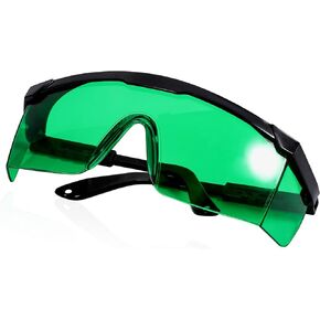 Red Light Therapy Glasses Eye Protection Transparent Maintain Visibility Infrared Eye Protection Goggles Full Wrap-Around Design Adjustable Leg Suitable For Use With Infrared Red Light Therapy Devices