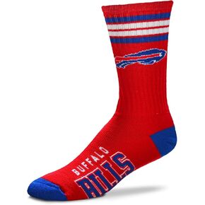 NFL 4 Stripe Deuce Football Socks Mens Size X-Large 13-15 XL