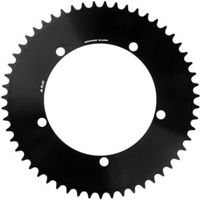 DJC 144BCD Round Chainring Fixed Gear Fixie Track Bike 47T 49 51 53 55 57 59 61T Single Speed Chainwheel 1/2 * 1/8 144 Bcd