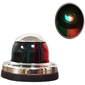 Pactrade Marine Stainless Steel LED Red Green Navigation Stern Bow Light