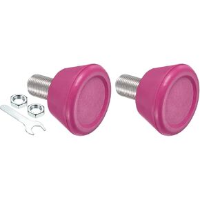 Roller Skate Stopper - Rubber Brake Block Toe Stops, Adjustable with Bolts 82A Round, Apply to Roller Skate