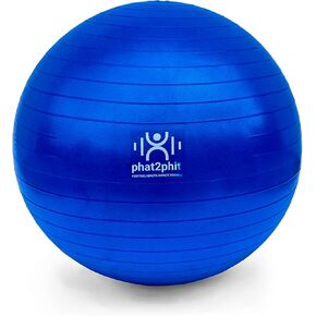 Pilates Ball - Gym-Grade Exercise, Yoga, and Birthing Ball for Pregnancy - 26 inch