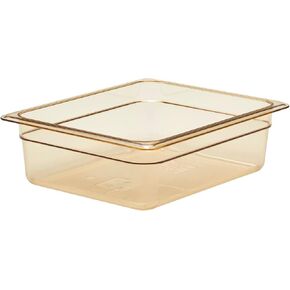 Cambro 24HP772 Sandstone High Heat 1/2 Size x 4" D Food Pan