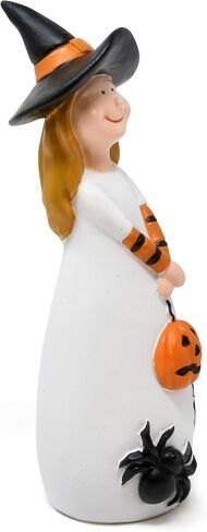 Gift Boutique Halloween Witches Figurine Tabletop Decor Set of 3 Holiday Spooky Witch Statues Decorations Resin Figurines Shelf Sitter Table Centerpiece in Saudi Arabia