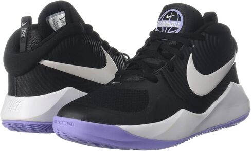 Nike Youth Team Hustle D 9 GS AQ4224 009 - مقاس 6Y أبيض/أبيض/أبيض in Saudi Arabia
