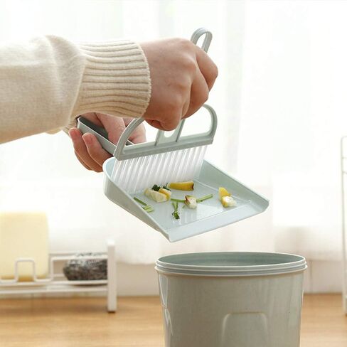 3 Pack Mini Broom and Dustpan Set - Small Dustpan and Brush Set，Mini Dust Pan Tool for Table, Desk, Countertop, Key Board in Kuwait