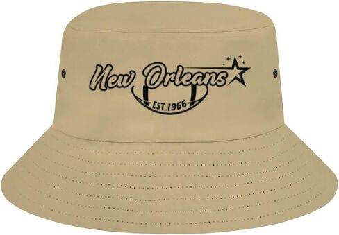 Football City Bucket Hat for Men Women Summer Outdoor Travel Beach Sun Bucket Boonie Hat Fishing Cap Sports Fan Gift in Saudi Arabia