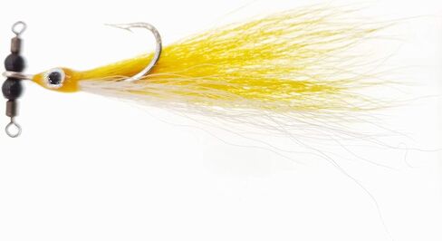 أداة صيد السمك Thundermist Lure Company TSR-2/0X1/0-W Teaser-T، باللون الأبيض in Kuwait