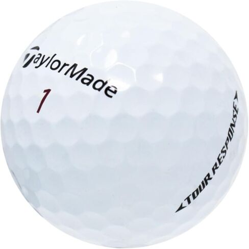LostGolfBalls - 500 كرة جولف Taylormade Tour Response في حالة قريبة من النعناع، ​​جودة AAAA، كرات جولف مستعملة معاد تدويرها، بالجملة، أفضل كرات جولف قيمة، أبيض in Kuwait