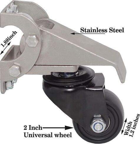 Retractable Workbench Casters Wheels Kit 880lbs Set of 4, Heavy Duty Removable Lifting Casters Set of 4 Adjustable Stepdown Caster Wheels Lift Casters for WorkBenches Tables, Workshops in Saudi Arabia