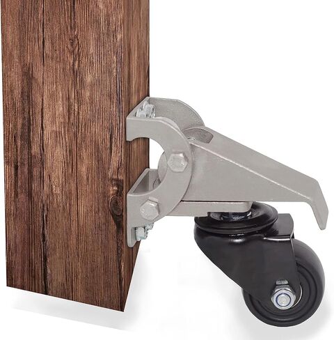 Retractable Workbench Casters Wheels Kit 880lbs Set of 4, Heavy Duty Removable Lifting Casters Set of 4 Adjustable Stepdown Caster Wheels Lift Casters for WorkBenches Tables, Workshops in Saudi Arabia