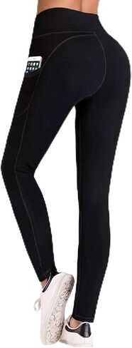 مجموعة السراويل الفاخرة من IUGA - تتضمن 1 سروال يوجا عالي الخصر مع جيوب، 1 سروال يوجا نسائي بخصر متقاطع in Kuwait