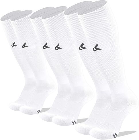Elite Soccer Socks (3 Pairs) Team Sport Knee High Socks for Youth & Adult in Saudi Arabia