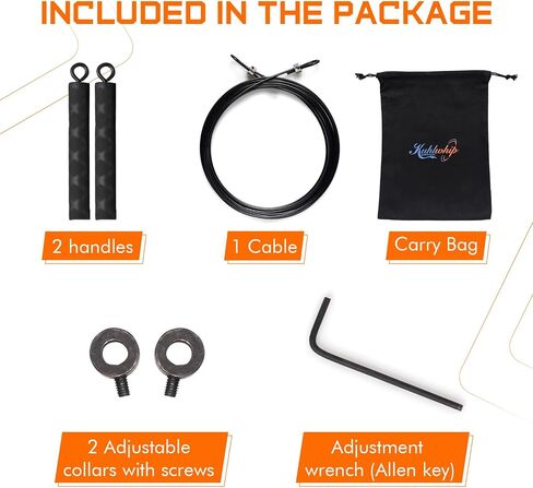 Speed Rope - Fast, Adjustable, Durable - Jump Rope for Double Unders in Saudi Arabia
