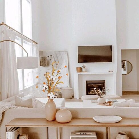 HUAESIN 2 جهاز كمبيوتر شخصى زهور سقوط اصطناعية 25 بوصة ينبع زهور الخريف مع 3 زهور قطنية سيقان قطنية ديكور فروع الخريف ترتيب زهور للمنزل قطع مركزية لعيد الشكر ديكور مهرجان الخريف in Kuwait