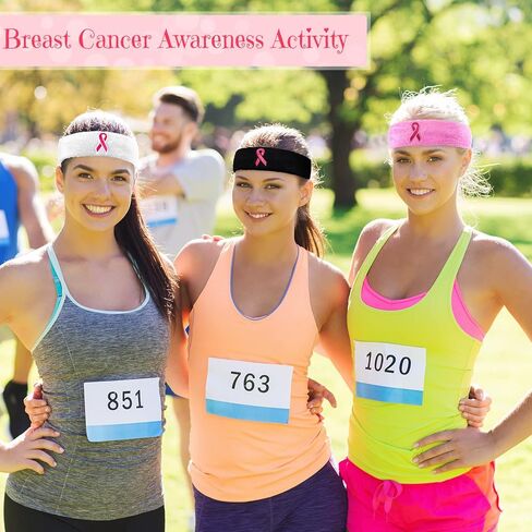 مجموعة من 36 قطعة من عصابات الرأس للتوعية بسرطان الثدي، مجموعة من عصابات الرأس الرياضية للتوعية بسرطان الثدي تتضمن 24 قطعة من أربطة المعصم الرياضية و12 قطعة من أربطة الرأس لشهر التوعية للنساء in Kuwait