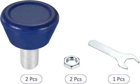 Roller Skate Stopper - Rubber Brake Block Toe Stops, Adjustable with Bolts 82A Round, Apply to Roller Skate in Saudi Arabia