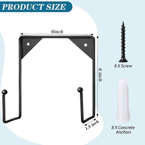 Jetec 2 Pcs Wall Mount Metal Plate Display Stands 6 Inch Metal Wall Easel Plate Photo Stands Holders Decorative Versatile Plate Hangers Picture Frame Stand Wall Display with Screws for Home Wall in Saudi Arabia