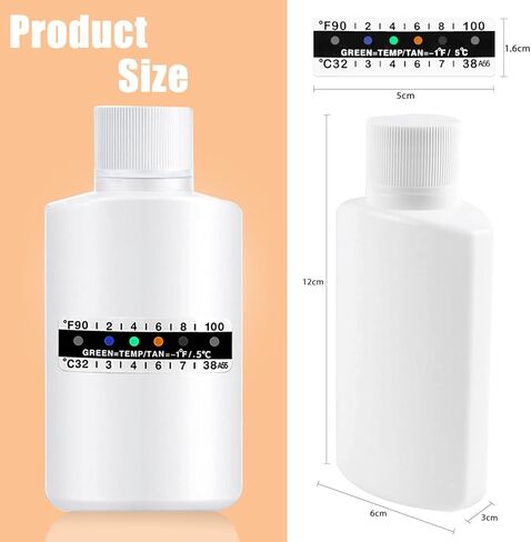 تتضمن المجموعة الكاملة لاختبار البول WXJ13 الزجاجات الفارغة وشرائط اختبار درجة الحرارة لاختبار البول in Kuwait