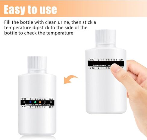 تتضمن المجموعة الكاملة لاختبار البول WXJ13 الزجاجات الفارغة وشرائط اختبار درجة الحرارة لاختبار البول in Kuwait