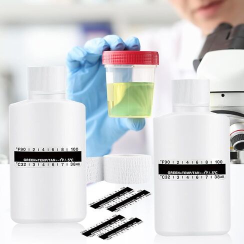تتضمن المجموعة الكاملة لاختبار البول WXJ13 الزجاجات الفارغة وشرائط اختبار درجة الحرارة لاختبار البول in Kuwait