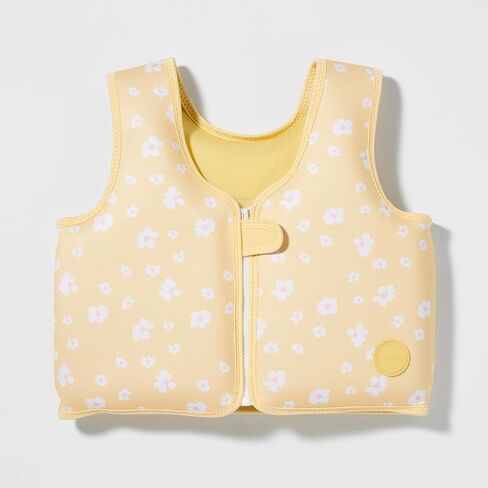 SUNNYLiFE Childrens Comfortable Swim Vest, for 3 to 6 Year Olds with Adjustable Safety Strap, Princess Swan Buttercup in Kuwait